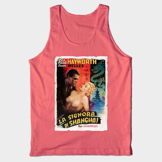 Lady from Shanghai, Italian Tank Top by CheezeDealer